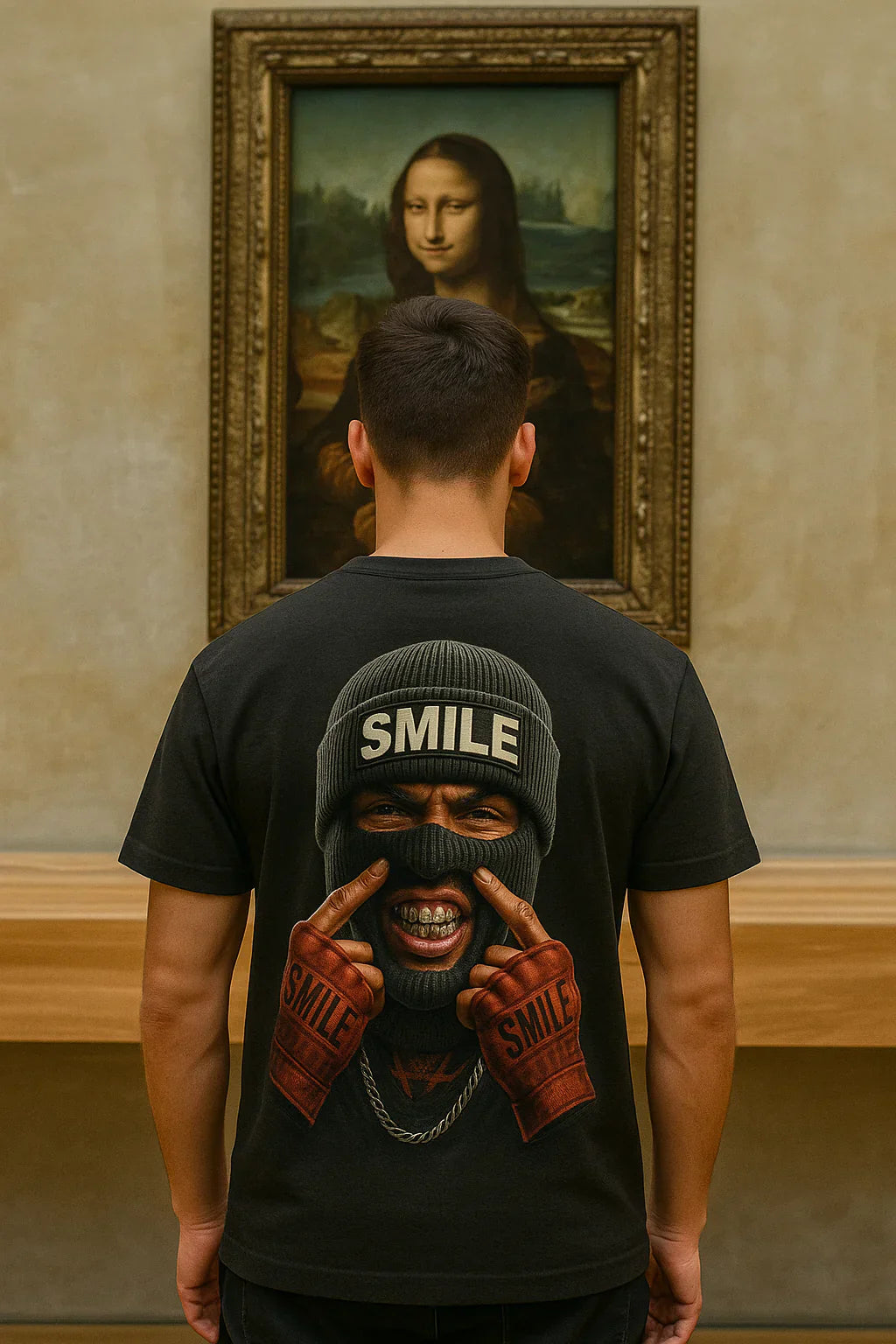 SMILE" Graphic T-Shirt